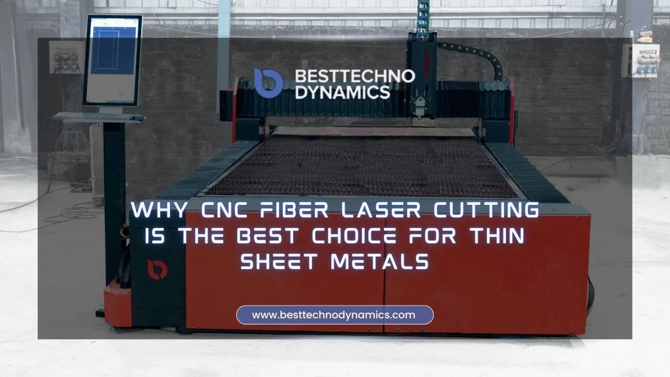 CNC Fiber Laser Cutting for Thin Sheet Metals
